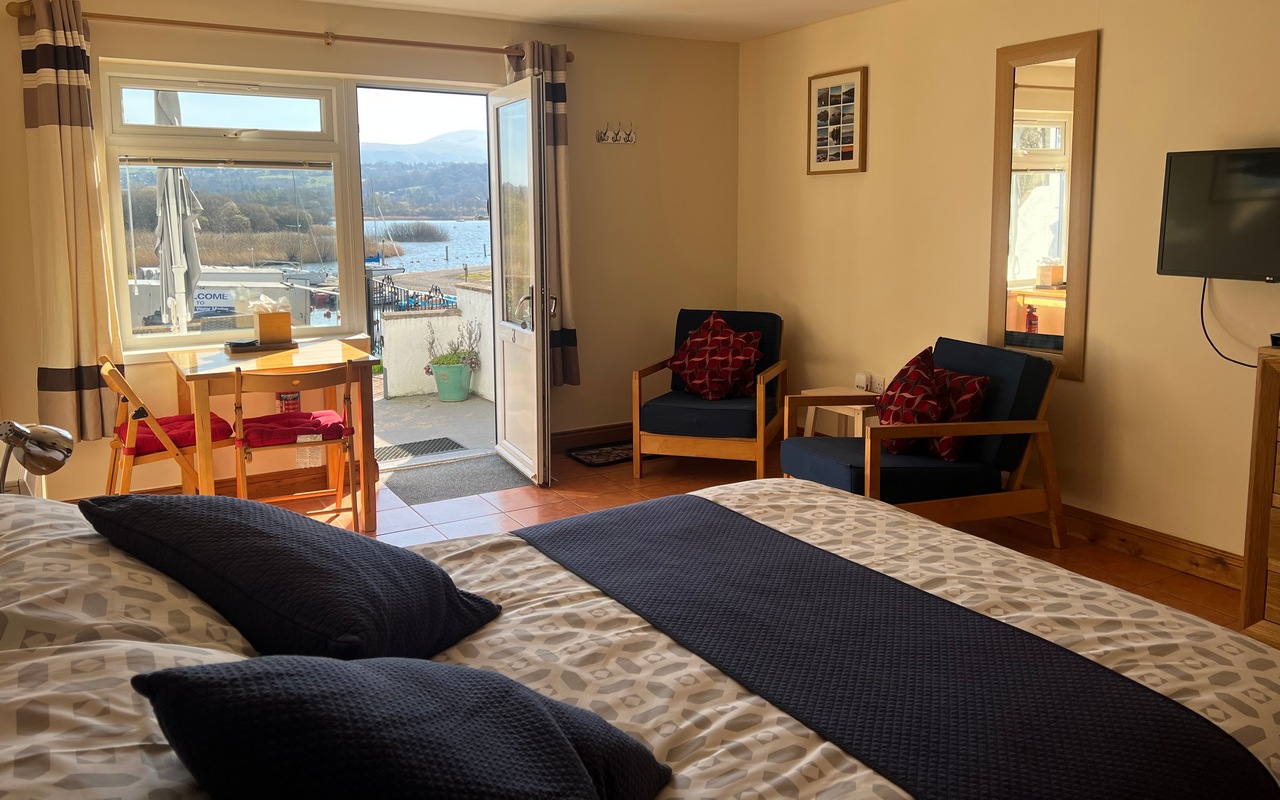 Studio apartments at Derwent Water Marina