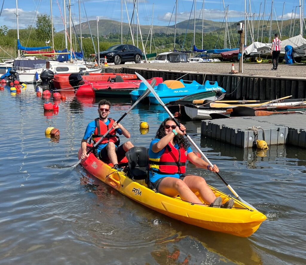 Quatro sit on kayak