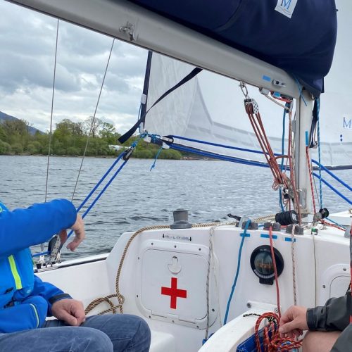 Hawk 20 Sailing Session